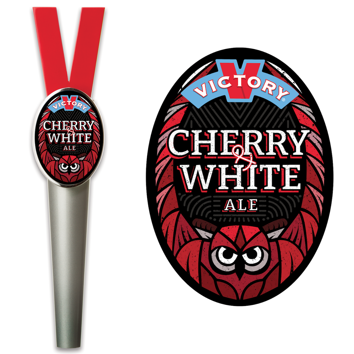 Cherry and White Emma Coath Graphic Designer